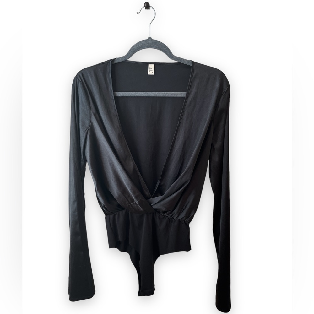 Deep V-Neck Body Suit